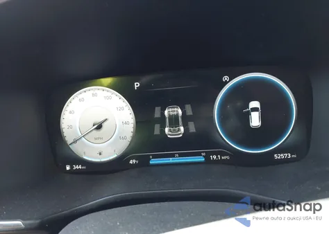 2022 Hyundai Santa Fe Sel z USA, uszkodzony, nr VIN 5NMS3DAJ8NH385572